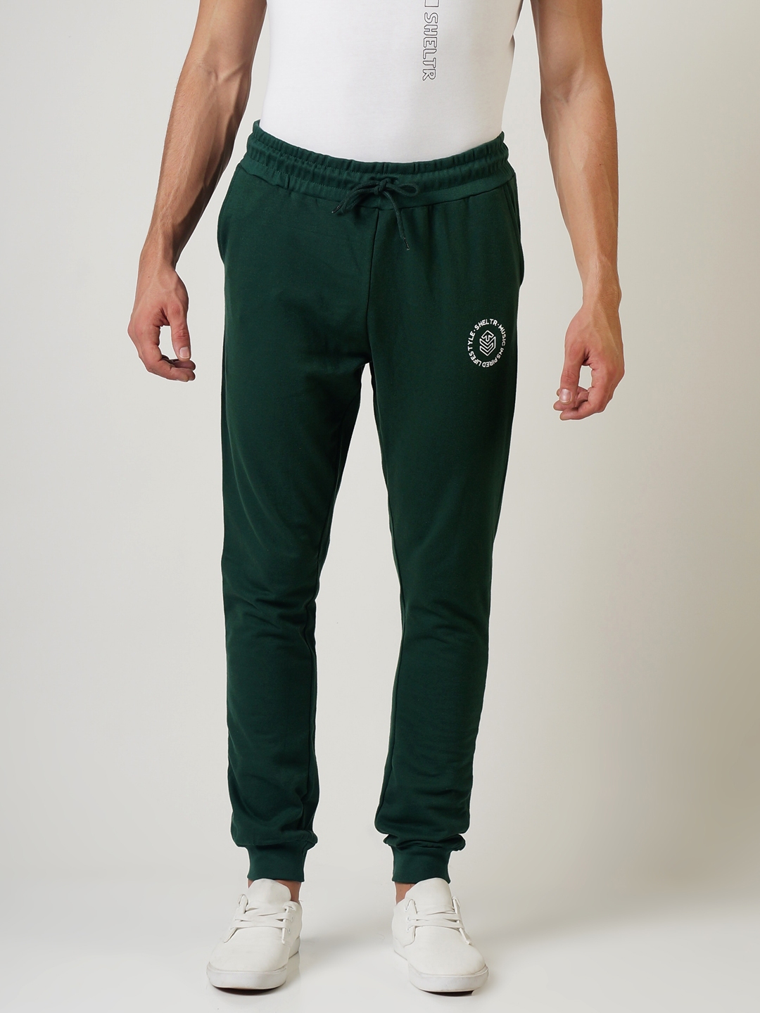 zipped joggers