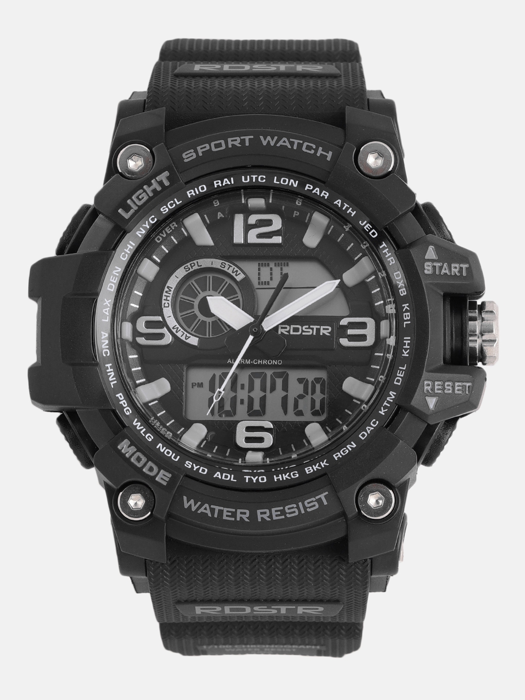roadster analogue and digital watch