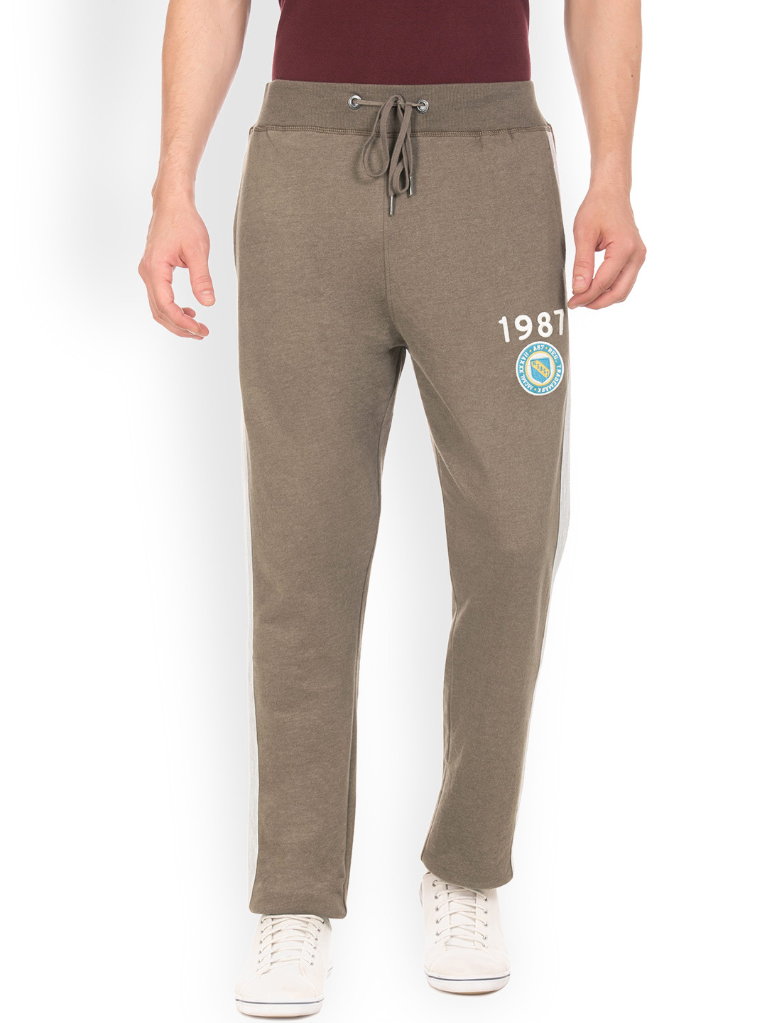 Buy Aeropostale Men Brown Track Pants Track Pants for Men 4698932