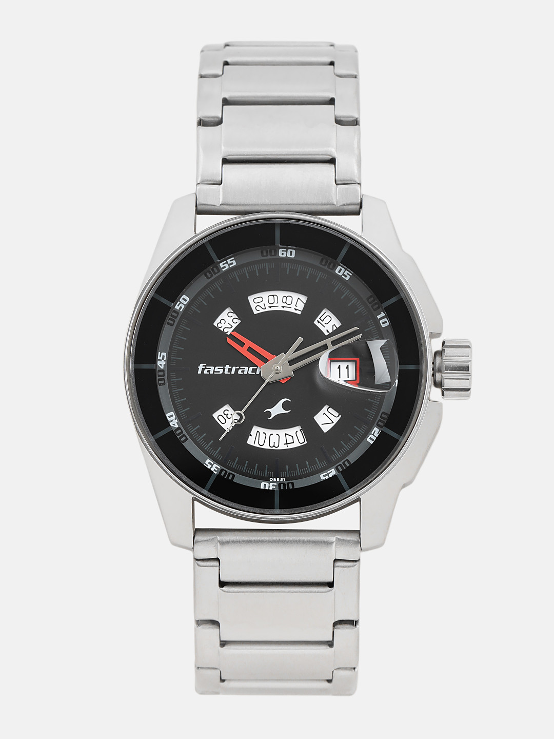 Buy Fastrack Men Black Analogue Watch NK3089SM03_OR Watches for Men