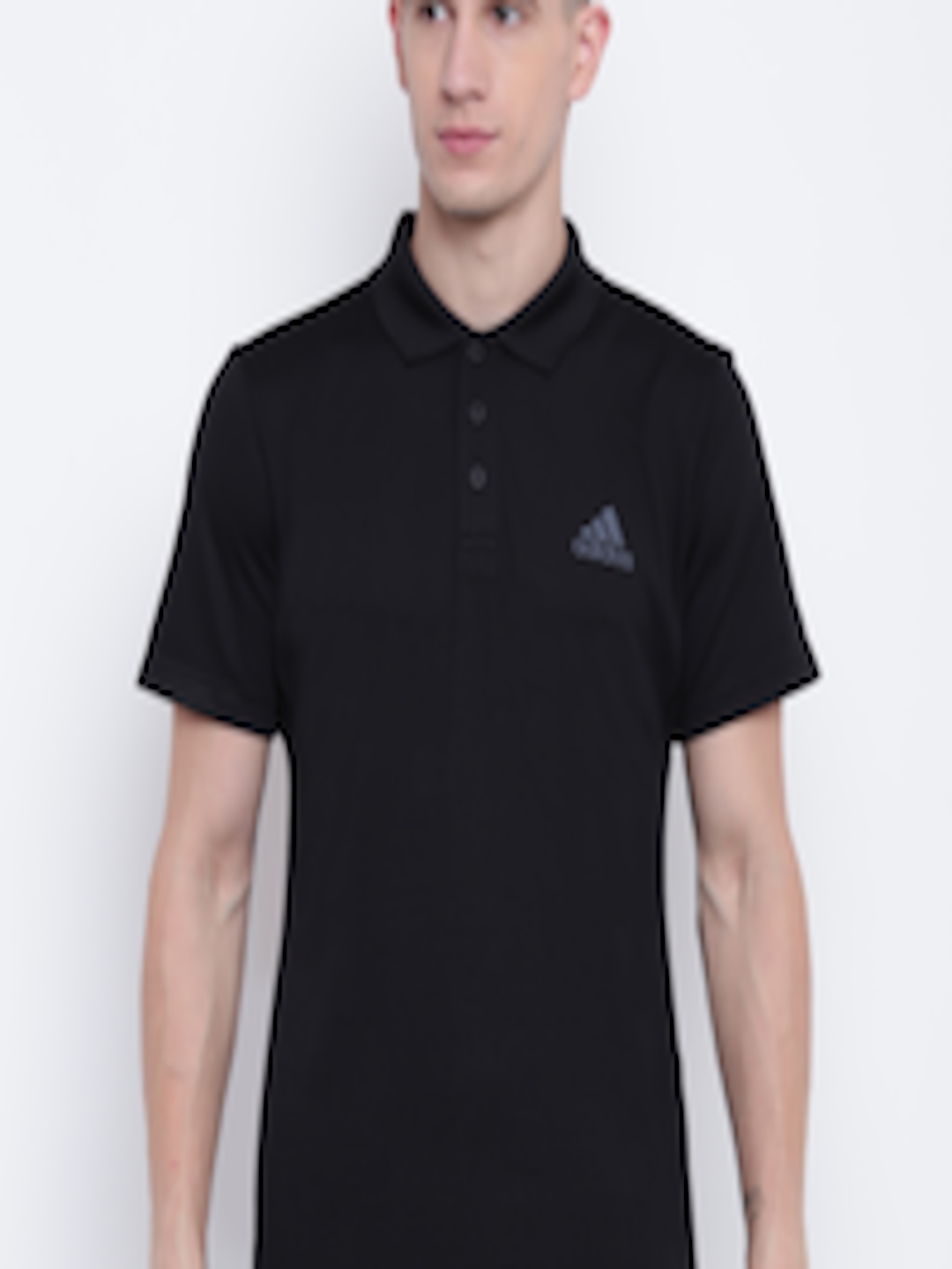 Buy ADIDAS Men Black Club Tex Tennis Polo T Shirt - Tshirts for Men ...