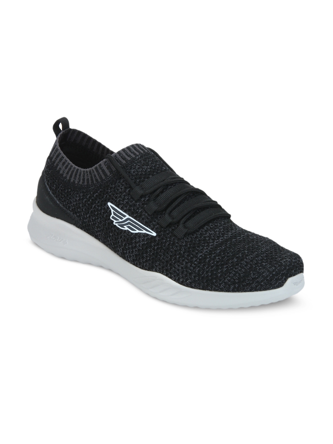 red tape men's black nordic walking shoes