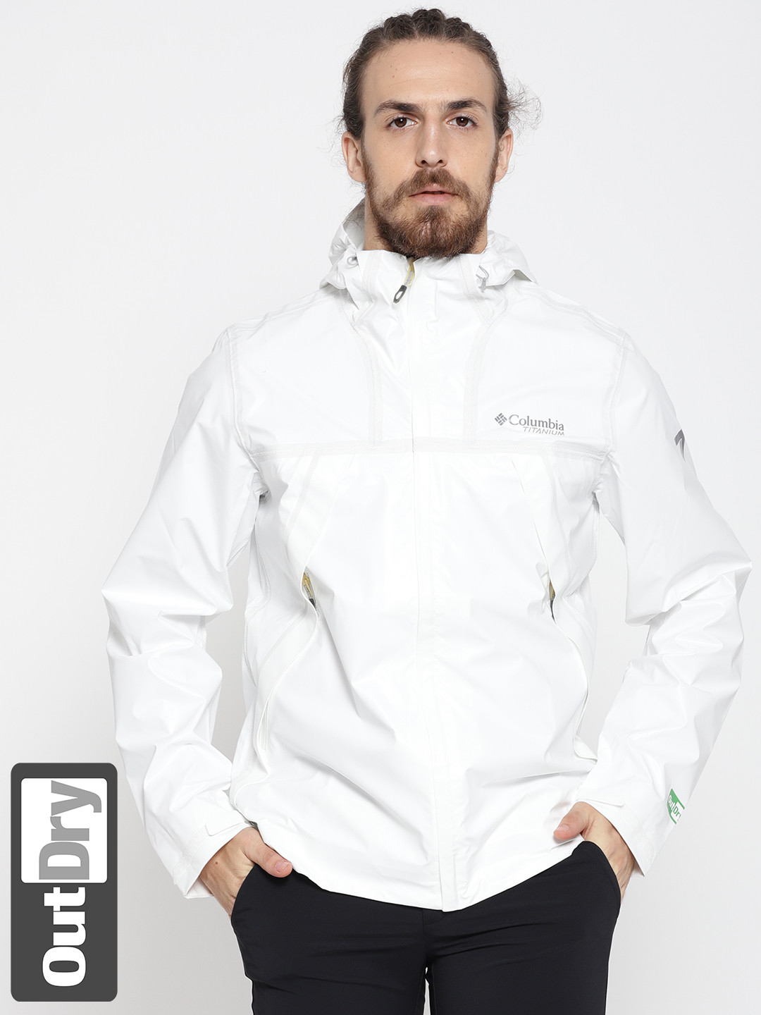 Buy Columbia White OutDry Extreme Eco Tech Shell Rain Jacket Rain