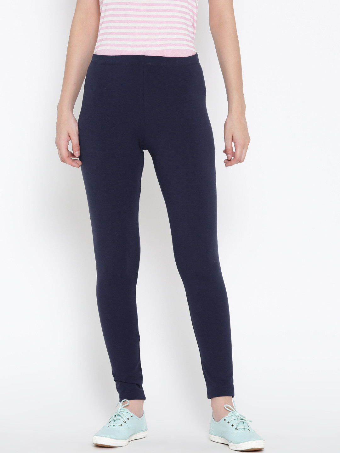 Buy Jockey Women Blue Leggings Leggings for Women 521146 Myntra