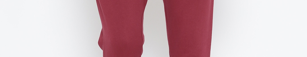 Buy U.S. Polo Assn. Denim Co. Men Maroon Joggers - Trousers for Men ...