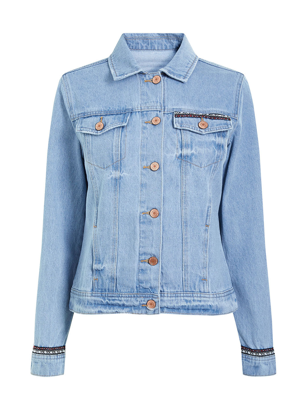 Buy Next Women Blue Washed Denim Jacket Jackets for Women 5329748