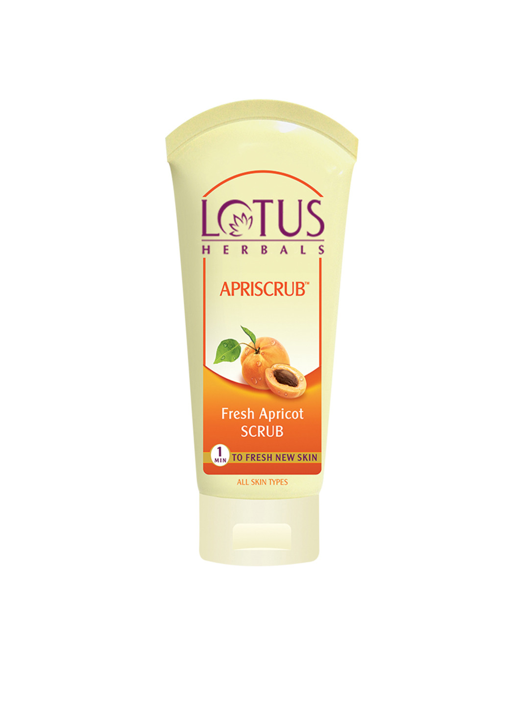 Buy Lotus Herbals Apriscrub Fresh Apricot Scrub 60 G Face Scrub And