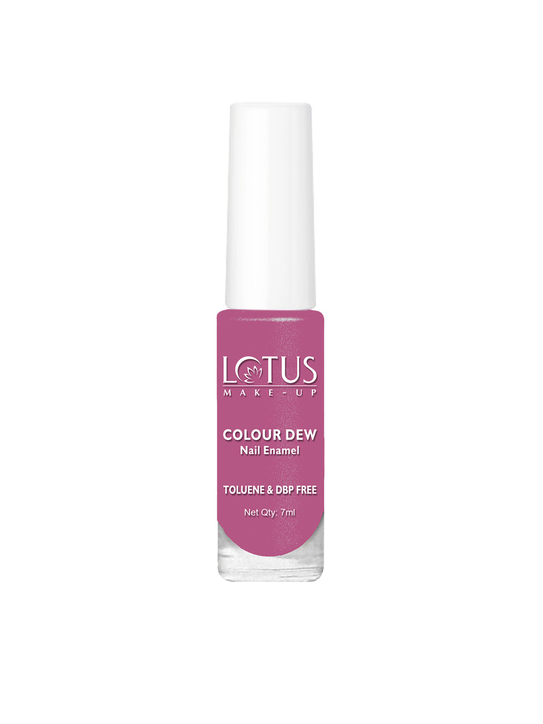 Buy Lotus Herbals Sustainable Make Up Colour Dew Nail Enamel Plum Shine