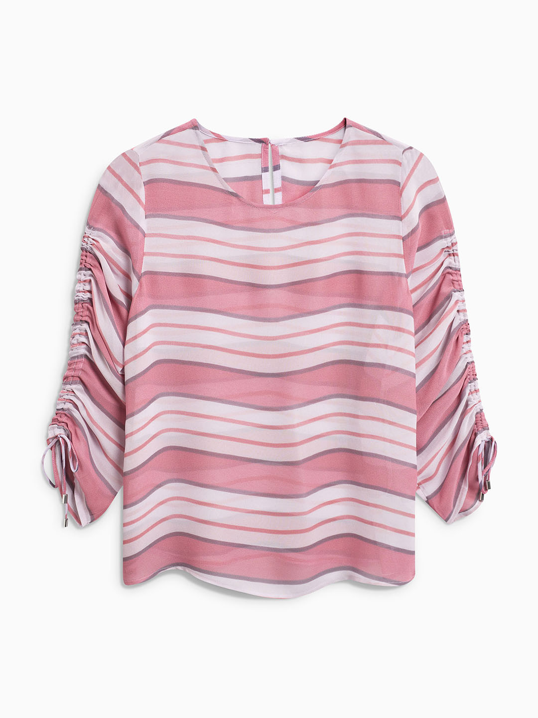 Buy Next Women Pink Striped Top Tops for Women 5333601 Myntra