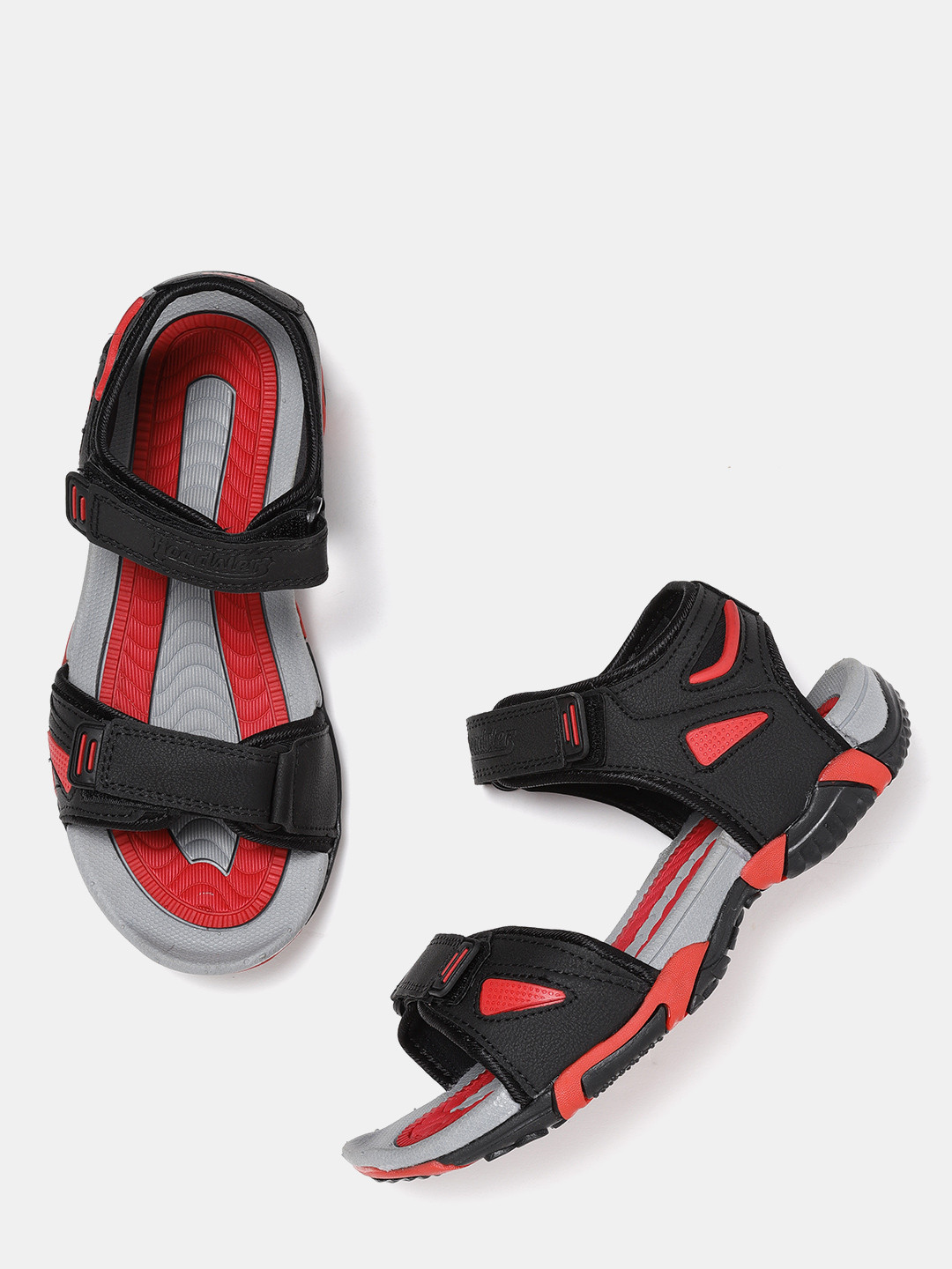 Buy Roadster Men Black Sports Sandals Sports Sandals for Men 5356722