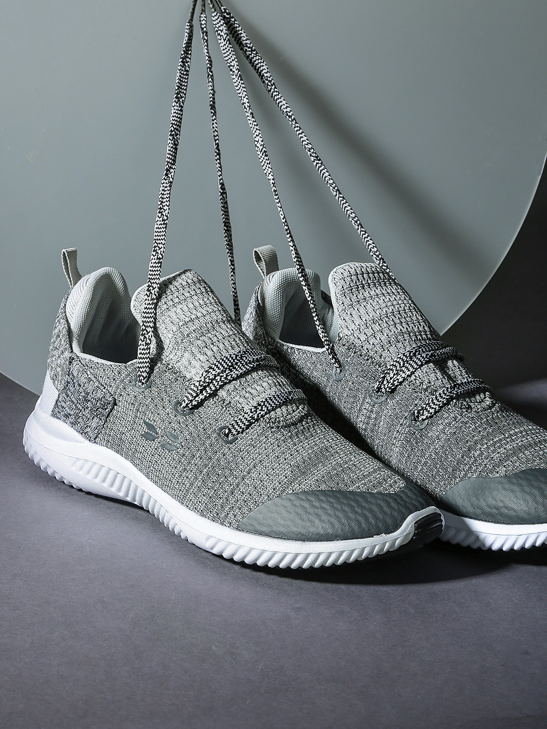 Buy Crew STREET Men Grey Running Shoes Sports Shoes for