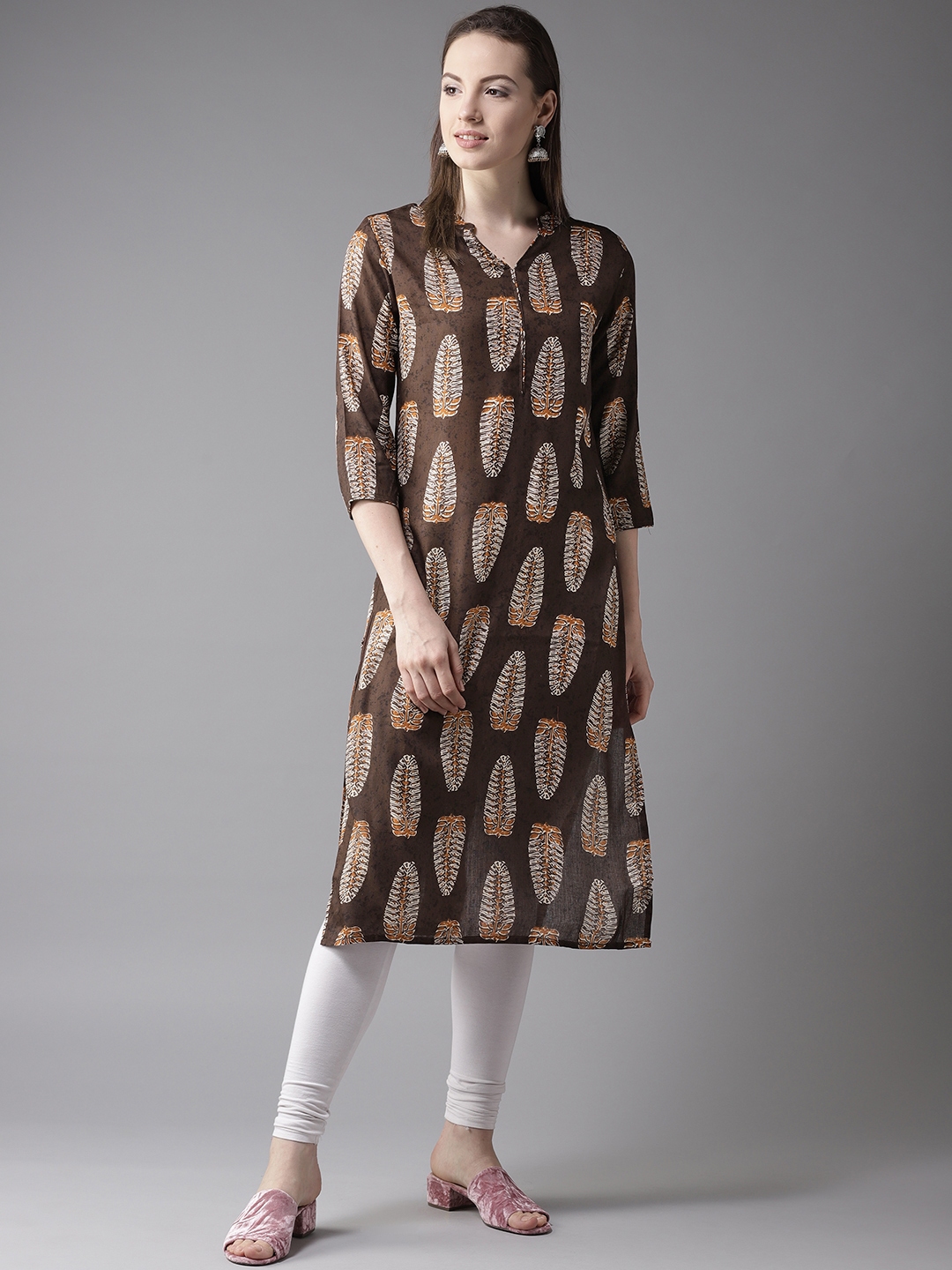 coffee brown kurti