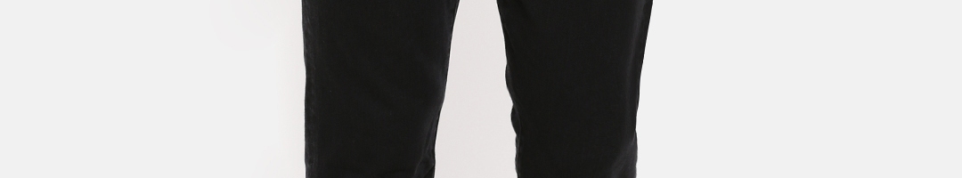 Buy AMERICAN EAGLE OUTFITTERS Men Black Slim Fit Mid Rise Clean Look ...