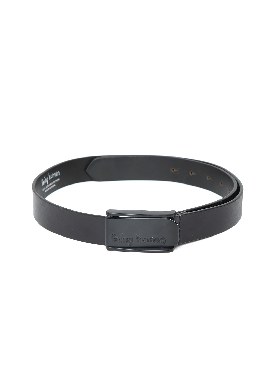 Black Men's Belt By Being Human Clothing