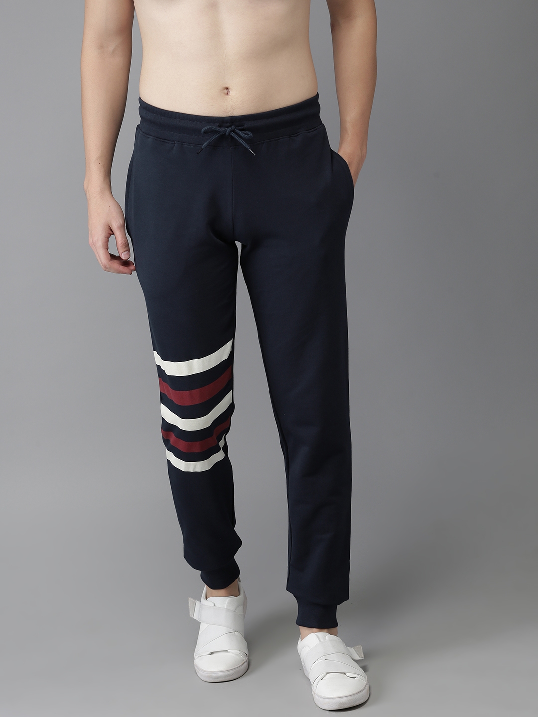figs navy blue joggers
