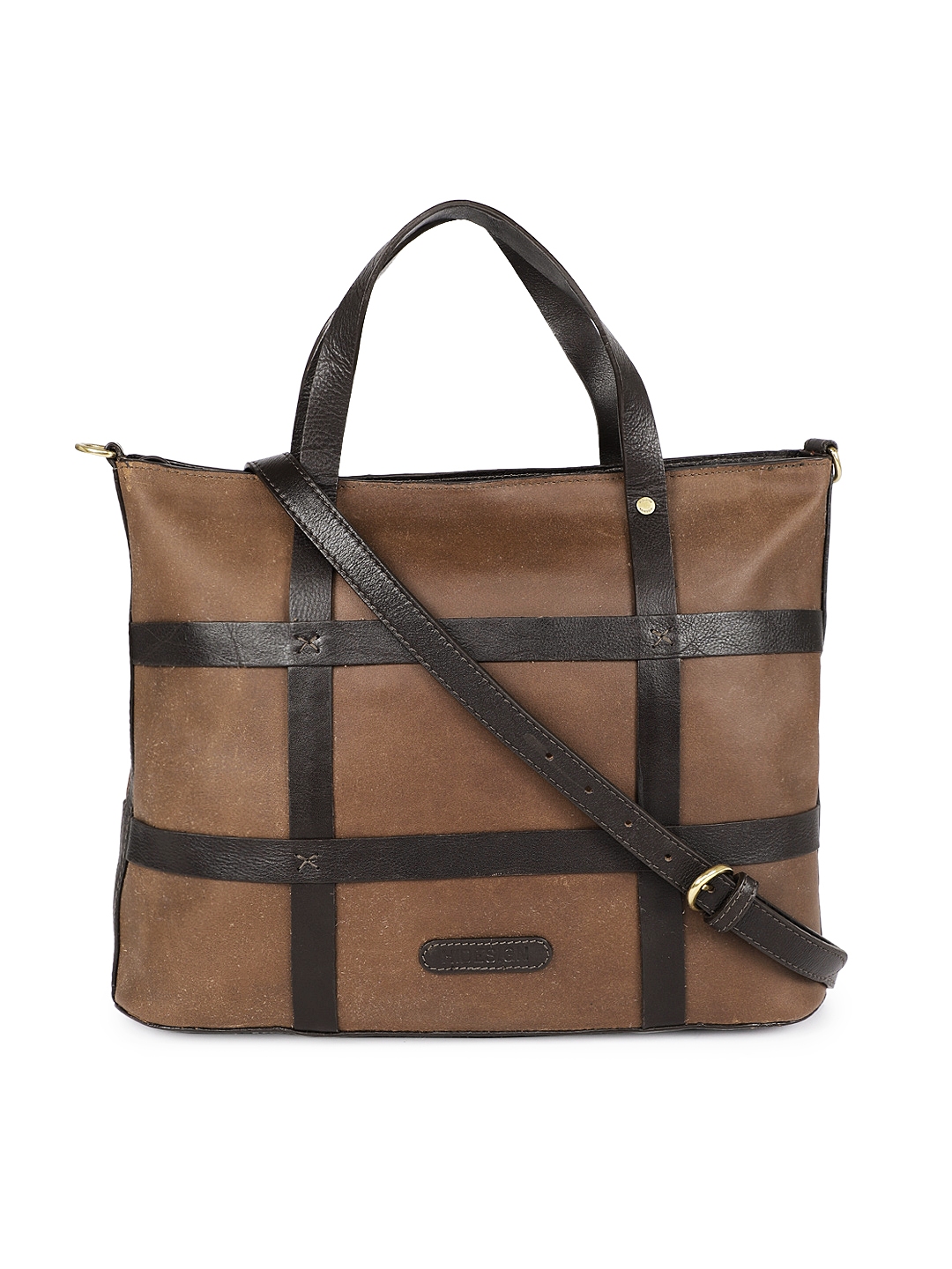 Buy Hidesign Brown Solid Freedom 01 Leather Shoulder Bag - Handbags for Women 5415447 | Myntra