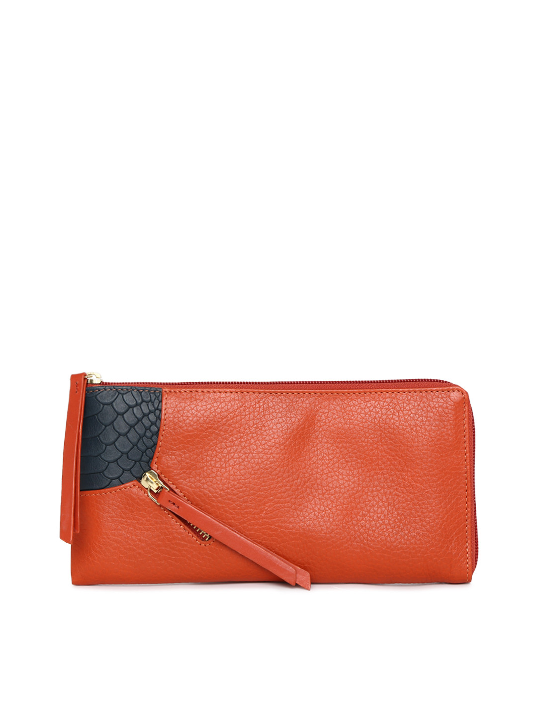 Buy Hidesign Orange Solid Purse Clutches for Women 5415455 Myntra