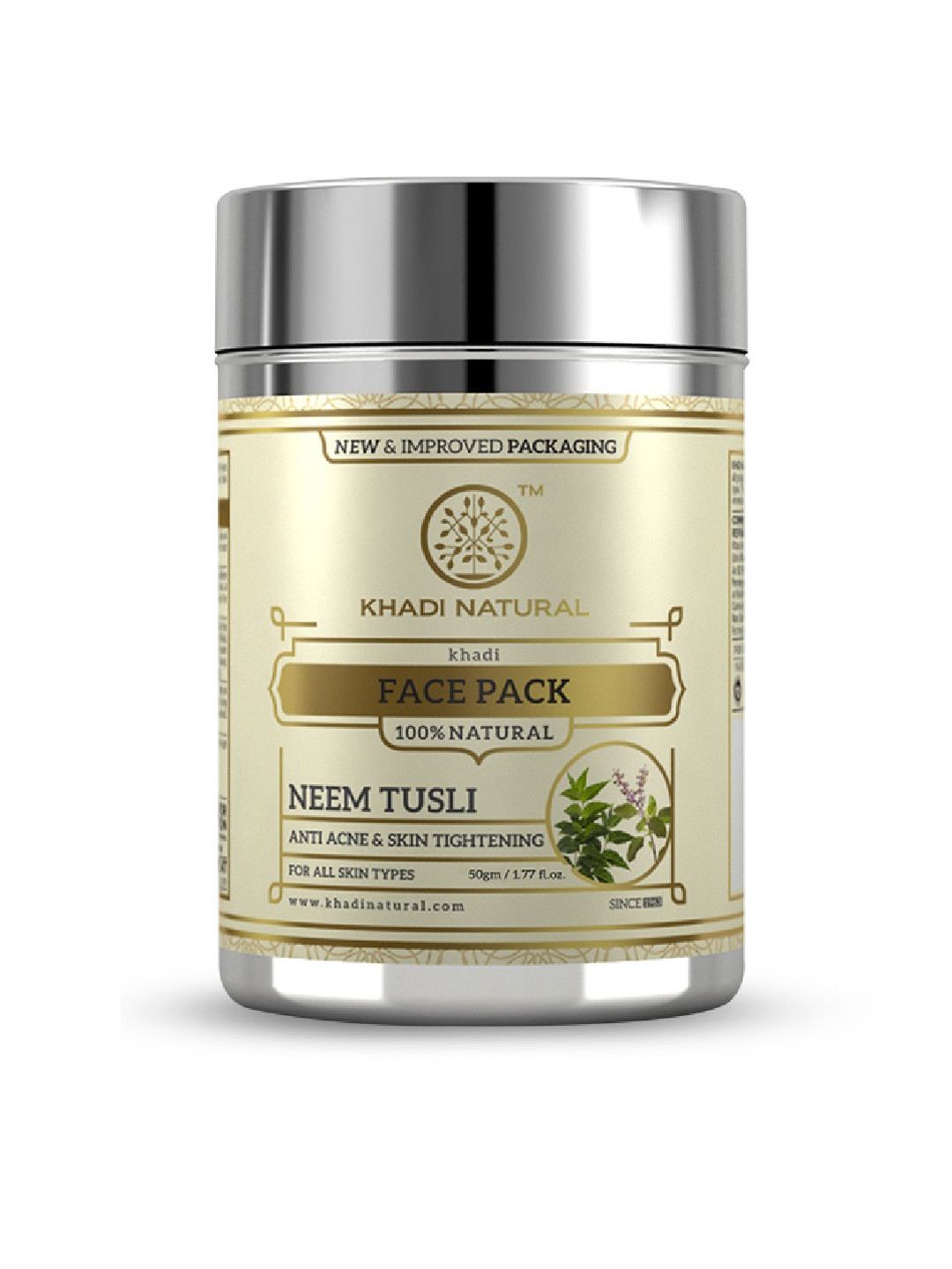 Buy Khadi Natural Neem Tulsi Herbal Sustainable Face Pack 50 G Mask