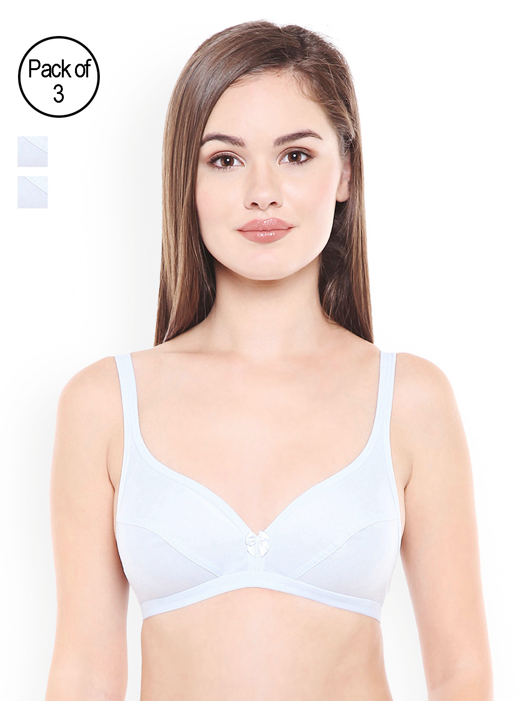 Buy Bodycare Pack Of 3 Full Coverage Bras E1512C SK Bra for Women
