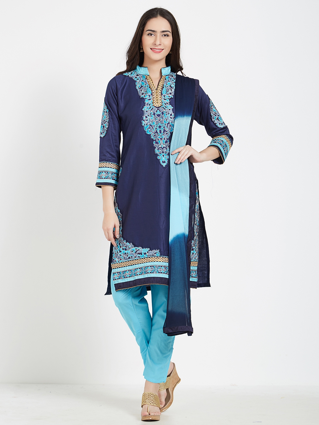 cotton gown on myntra