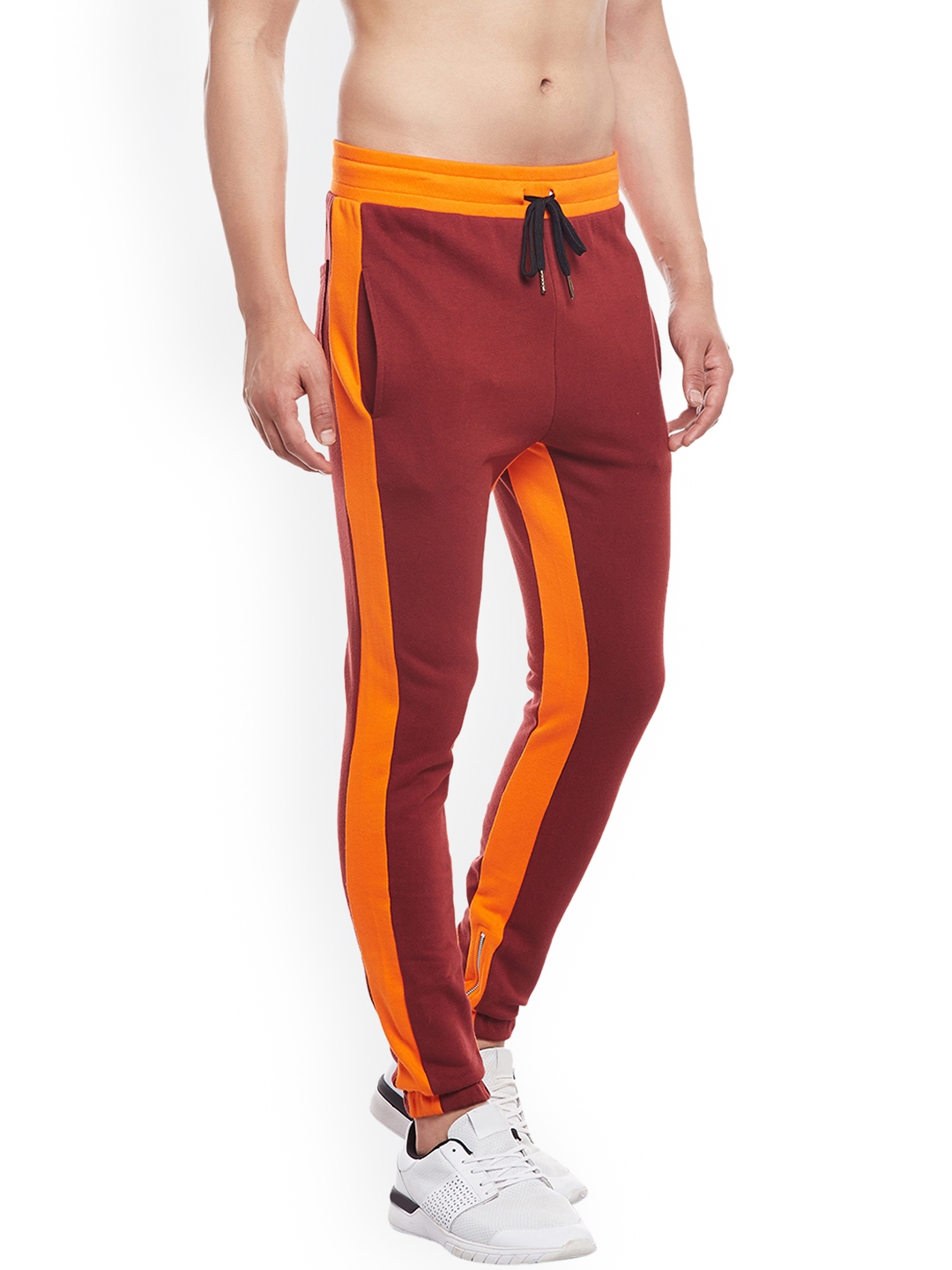 boys maroon joggers