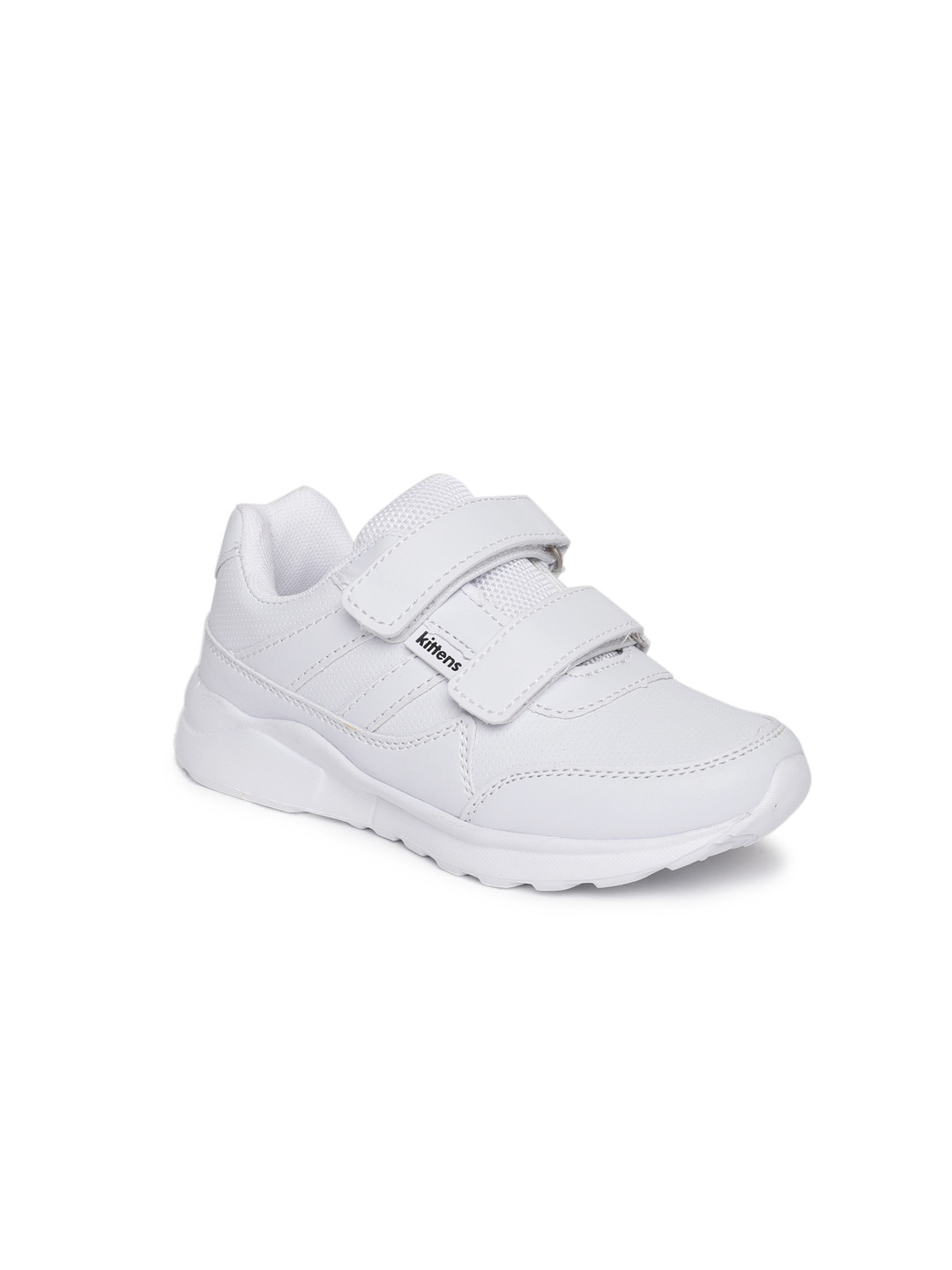 Buy Kittens Unisex White Sneakers Casual Shoes for Unisex Kids