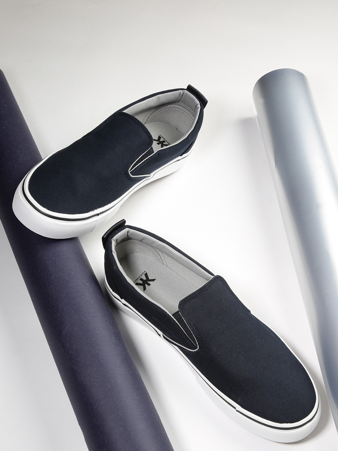 kook n keech slip on sneakers