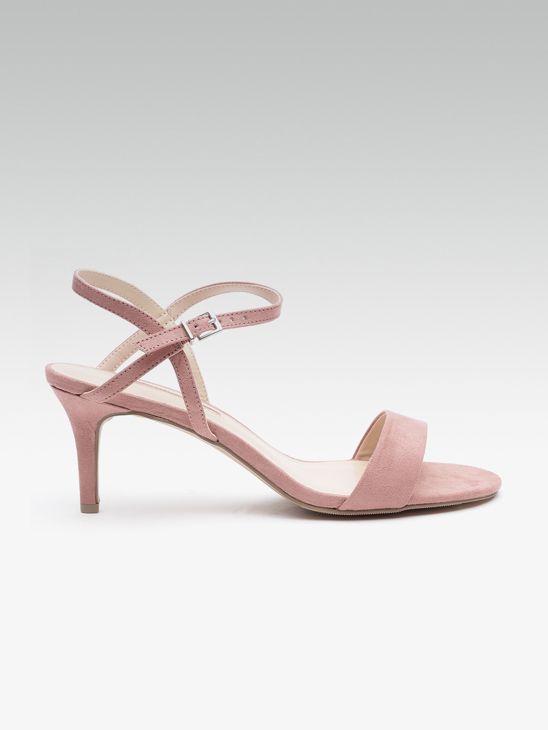 Buy DOROTHY PERKINS Women Dusty Pink Solid Sandals Heels for Women