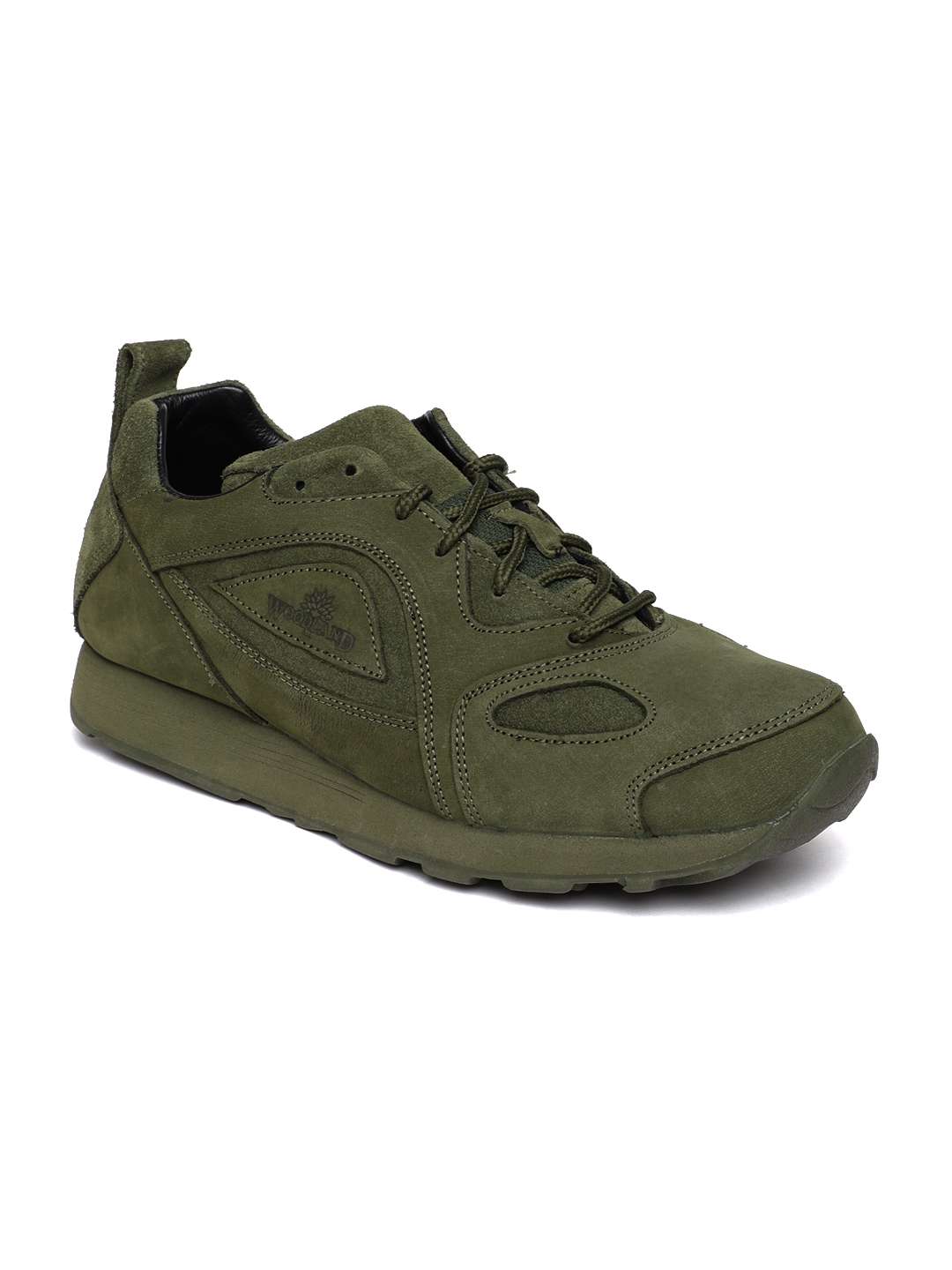 woodland olive sneakers