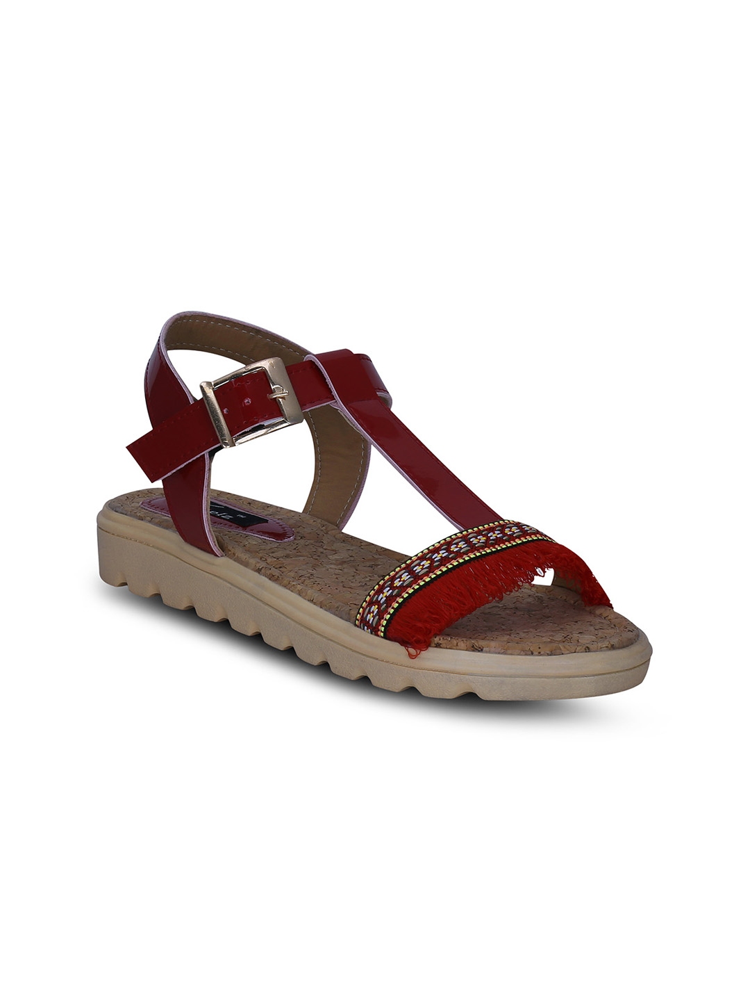 open toe flats online