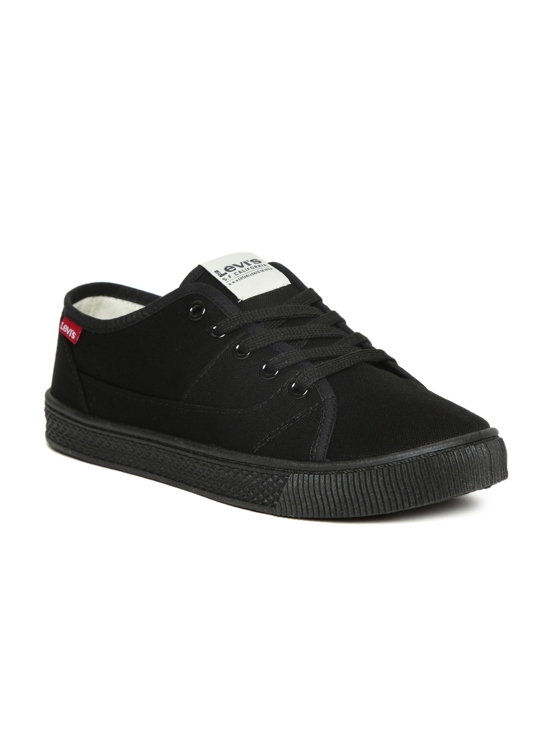 men's levi's sneakers black