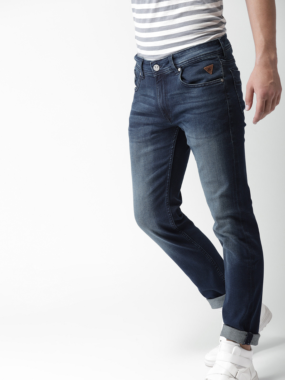 Tapered fit mid rise Clearance