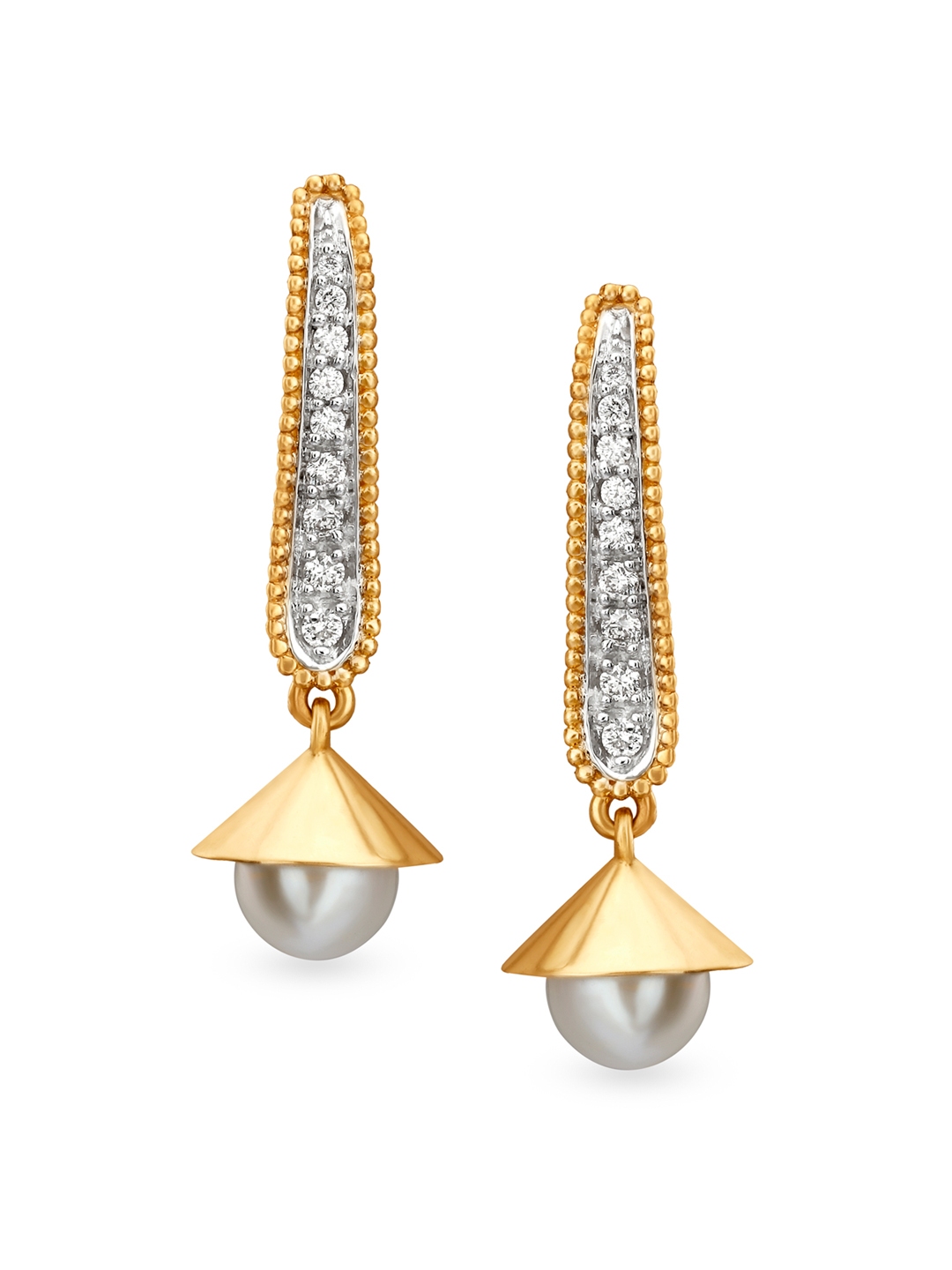Buy Mia By Tanishq 14kt Diamond Drop Earrings Earrings Diamond for