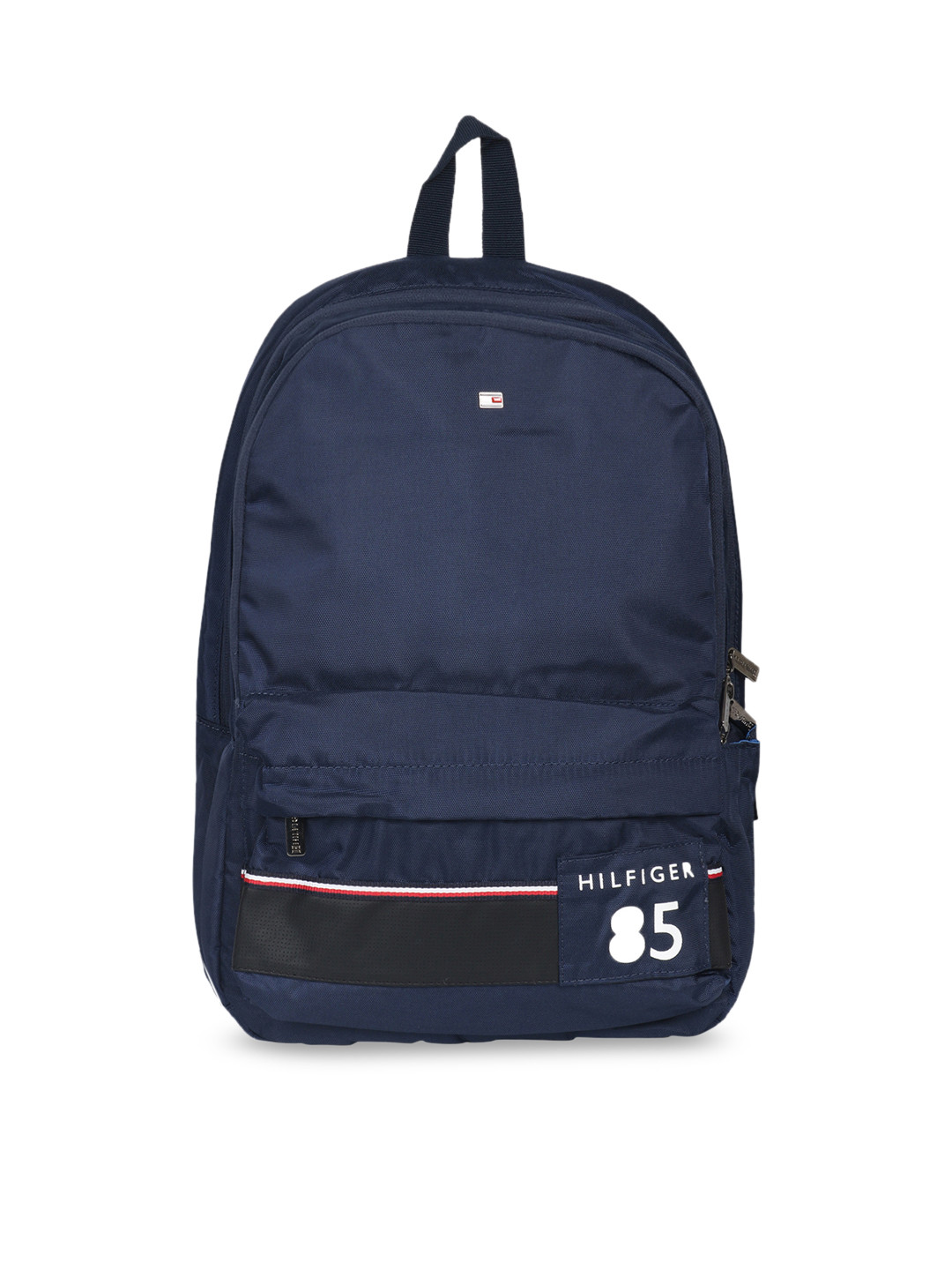 Buy Tommy Hilfiger Unisex Navy Blue Solid Backpack Backpacks for