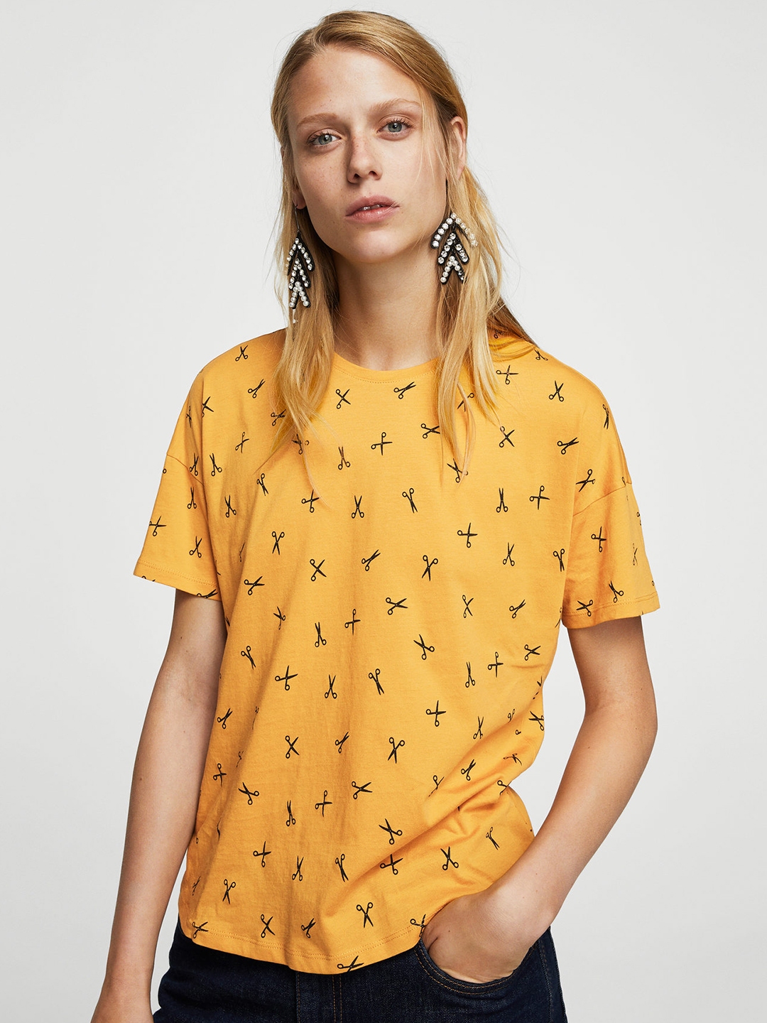 mango basic tshirt