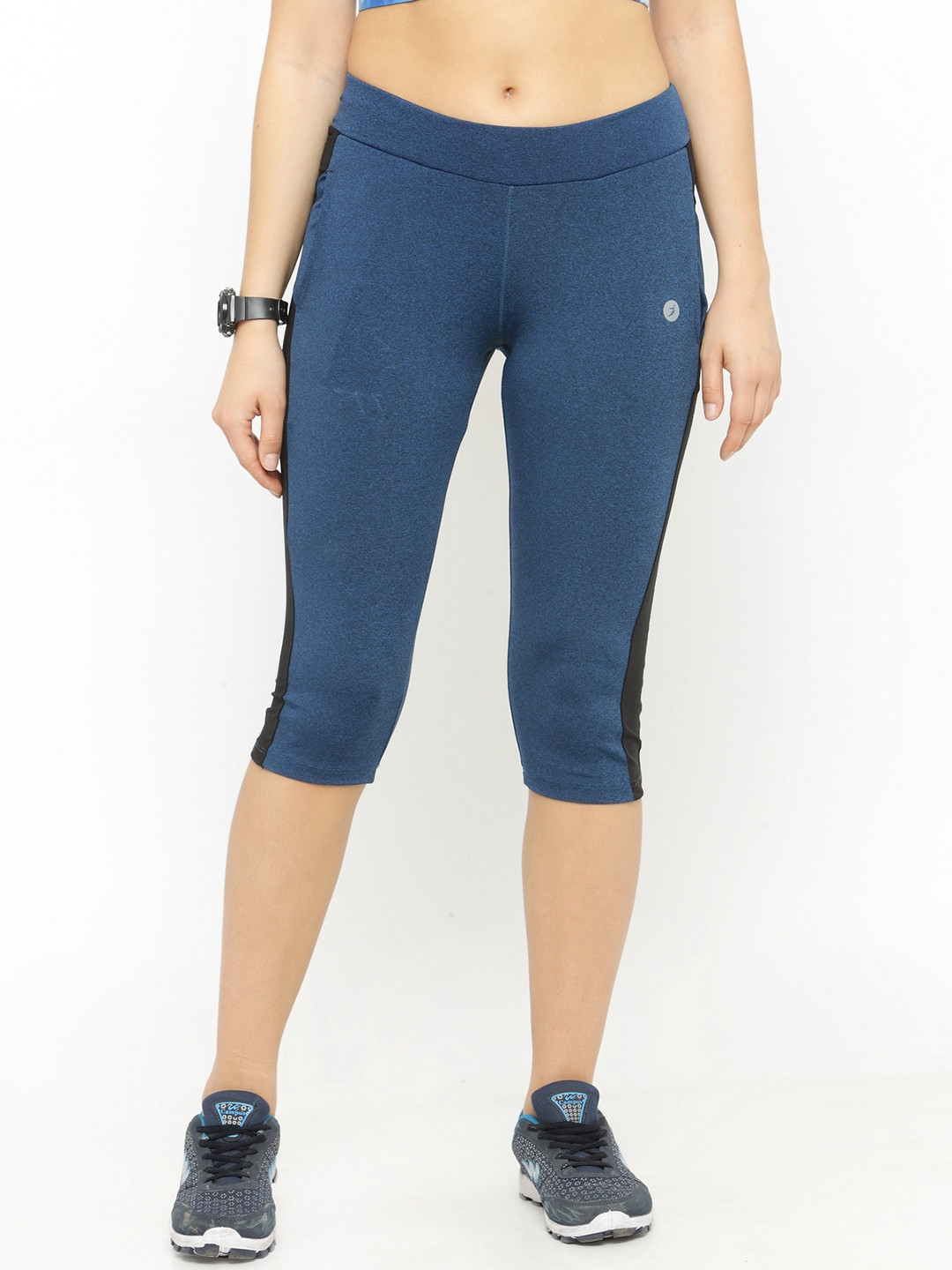 navy blue capris for women