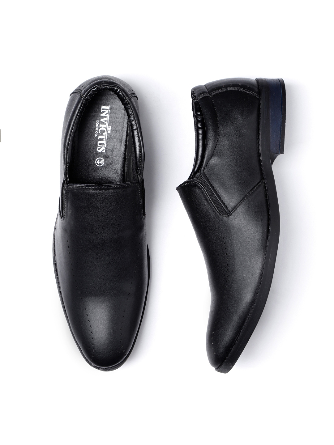 invictus black formal shoes