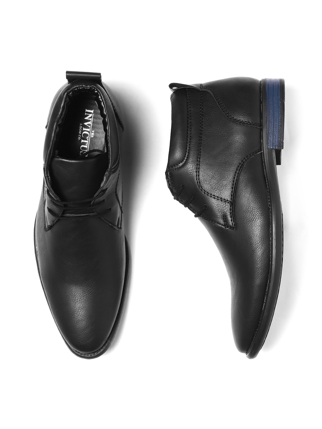 invictus black formal shoes