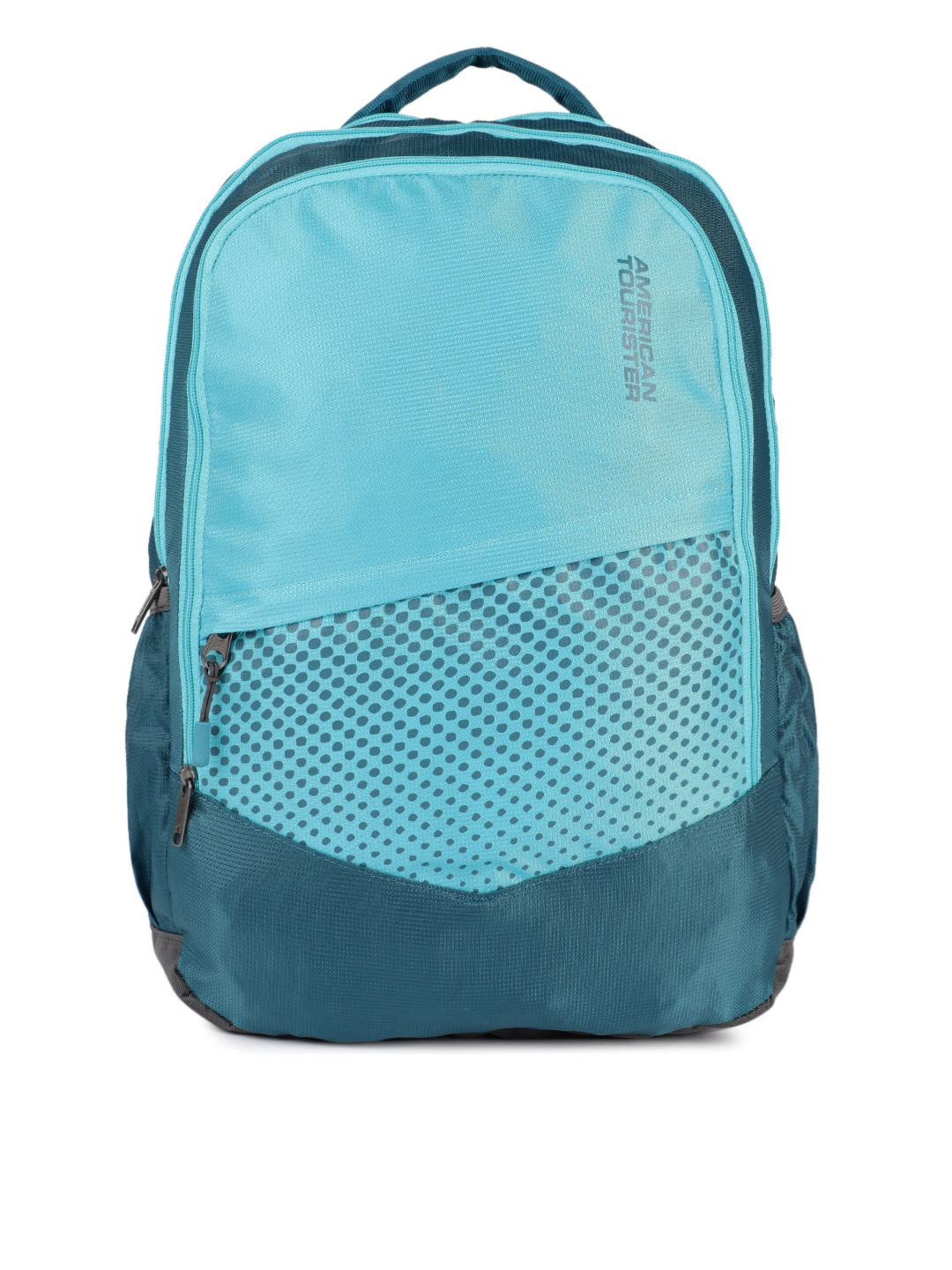 Buy AMERICAN TOURISTER Unisex Blue Colourblocked Mist 02 Backpack