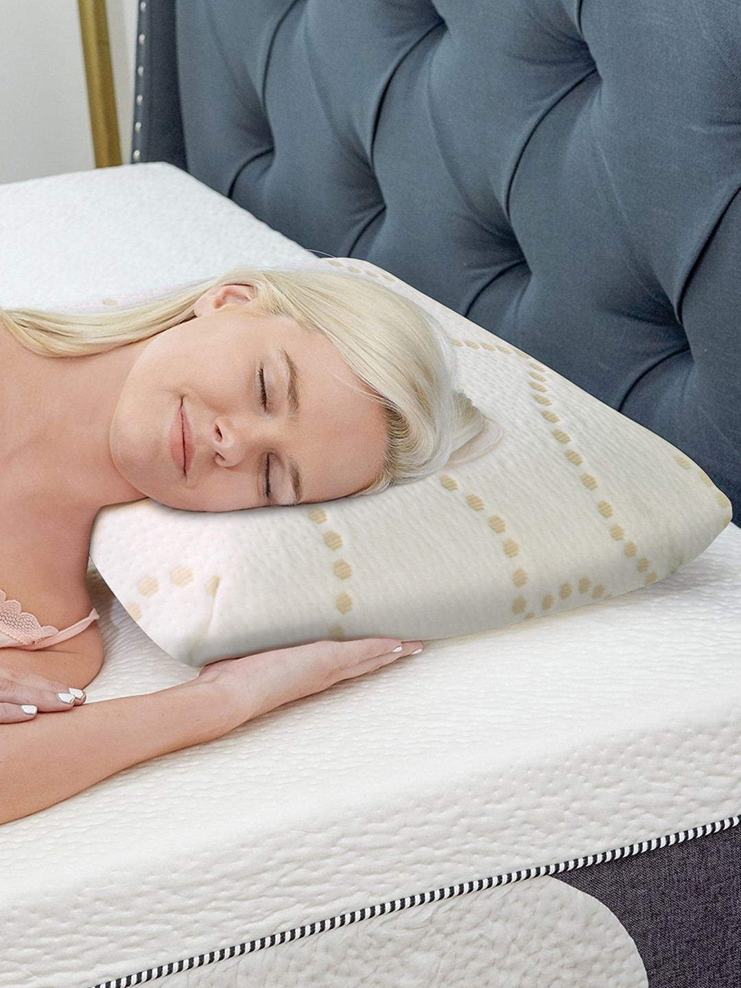 Buy Storyhome White Memory Foam Therapedic Pillow Pillows for Unisex