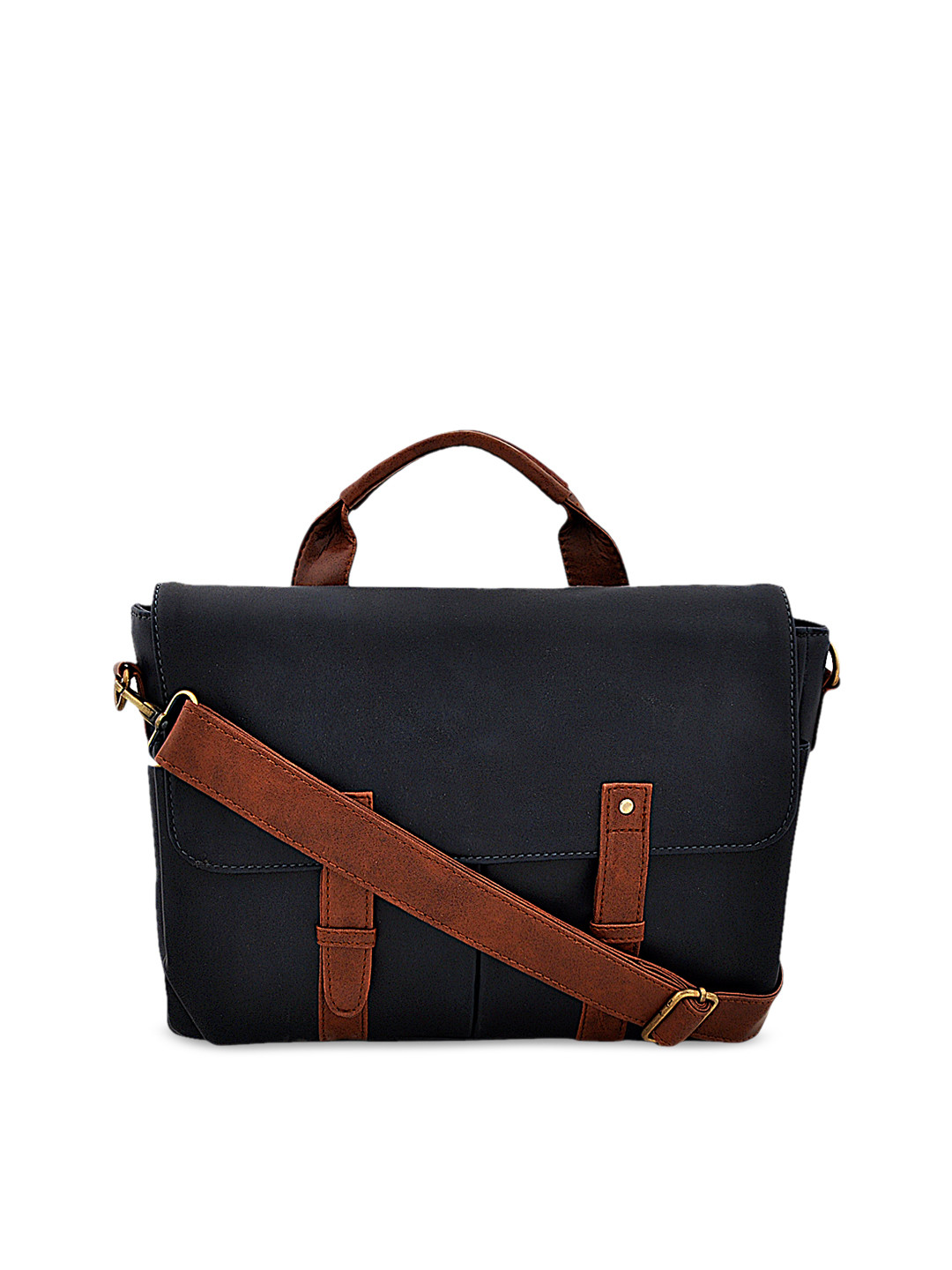 Buy Yelloe Men Blue Solid Messenger Bag Messenger Bag for Men 5680410