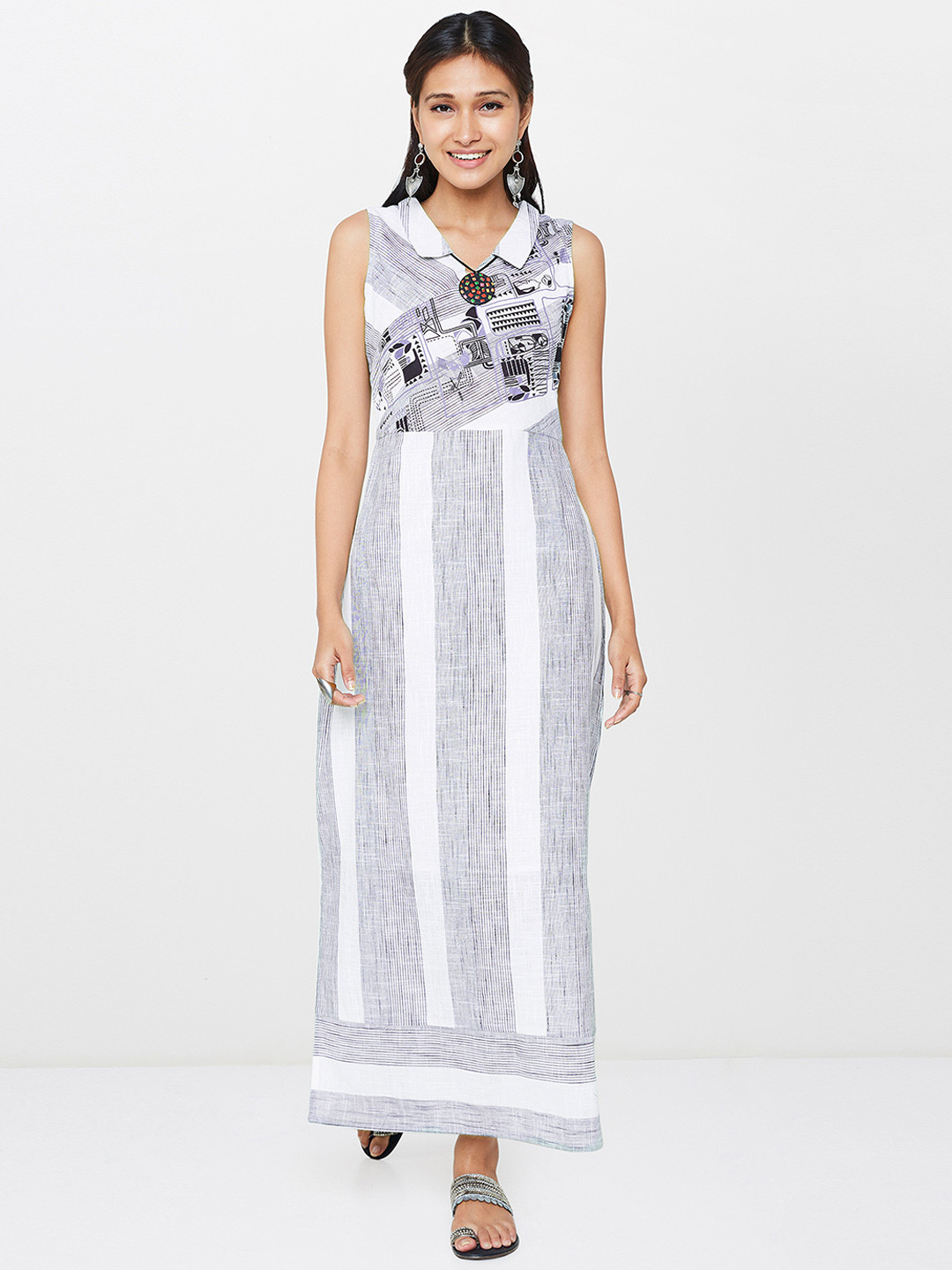 global desi white maxi dress Buy White Magnolia Maxi Dress Online In India at Global Desi  S26R81MX_OFF_WHITE