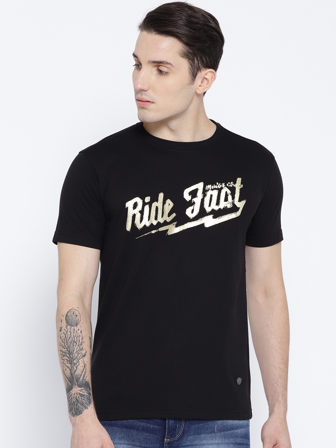 john player black shirt