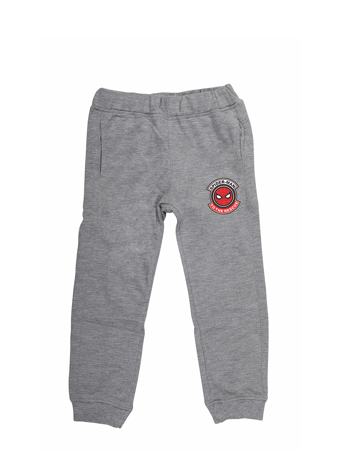 Buy Marvel By Wear Your Mind Kids Grey Joggers Track Pants for Unisex