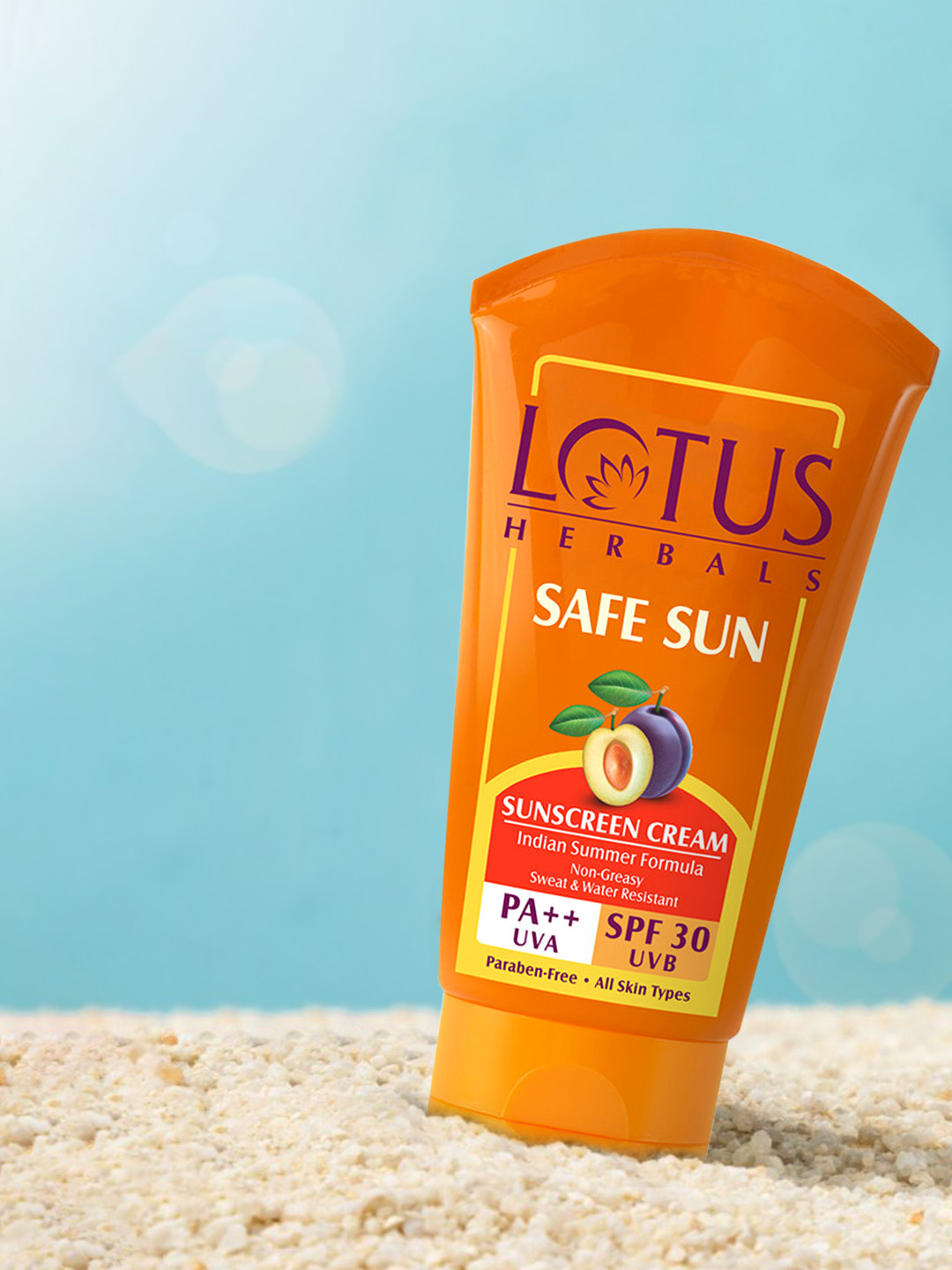 Buy Lotus Herbals Sustainable Safe Sun Sunscreen With Black Plum