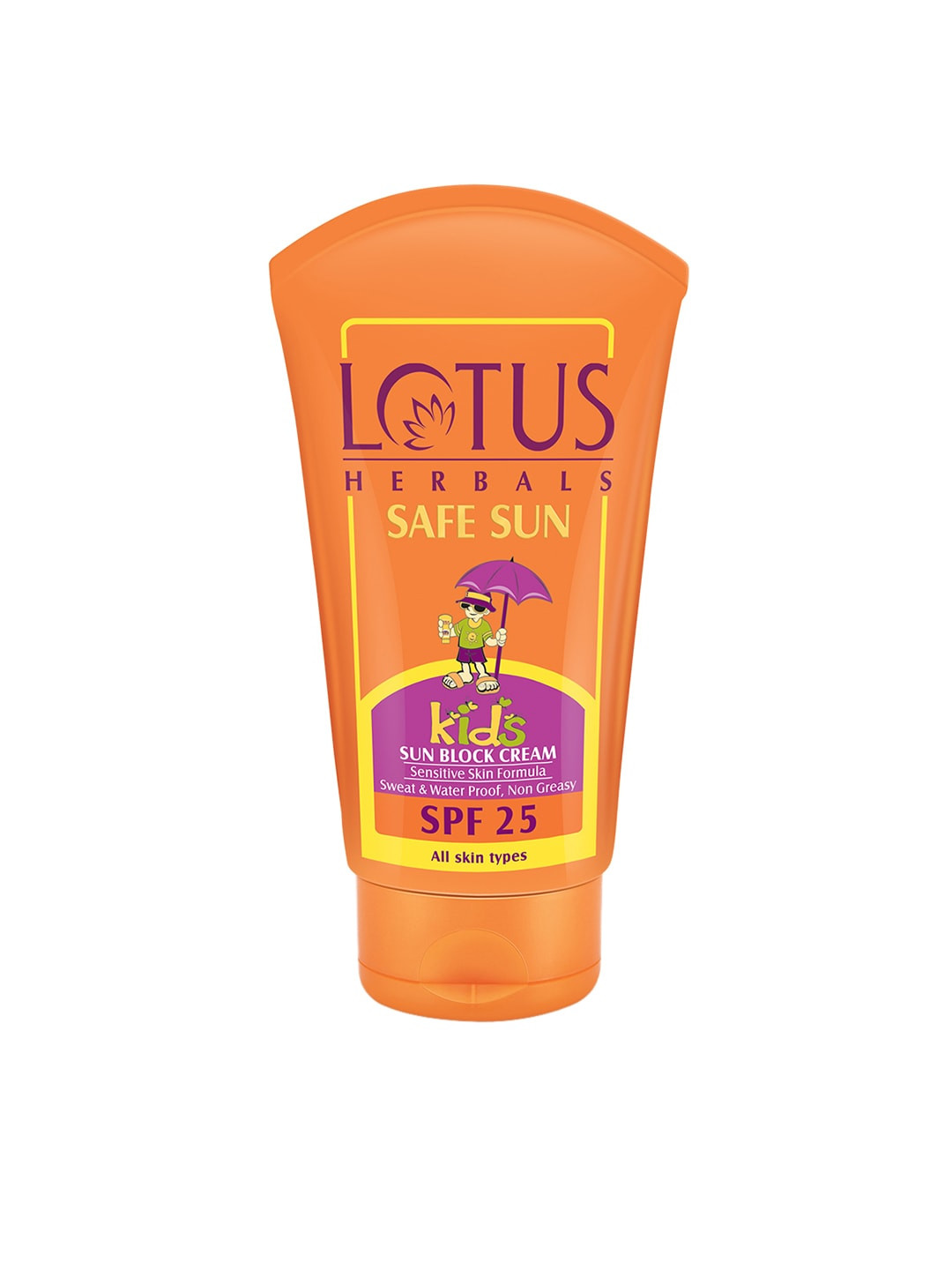 Buy Lotus Herbals Sustainable Kids Safe Sun SPF 25 Sunscreen 50 G