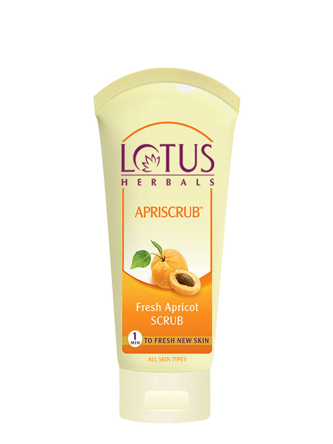 Buy Lotus Herbals Sustainable Apriscrub Fresh Apricot Scrub 180 G
