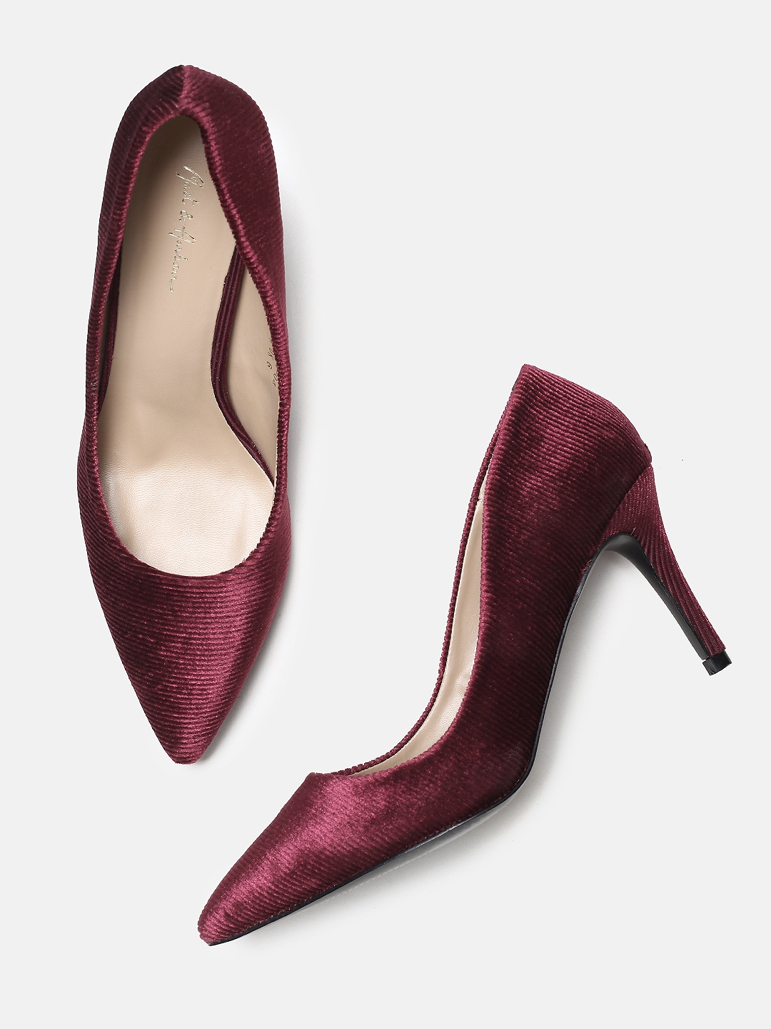 pump heels myntra