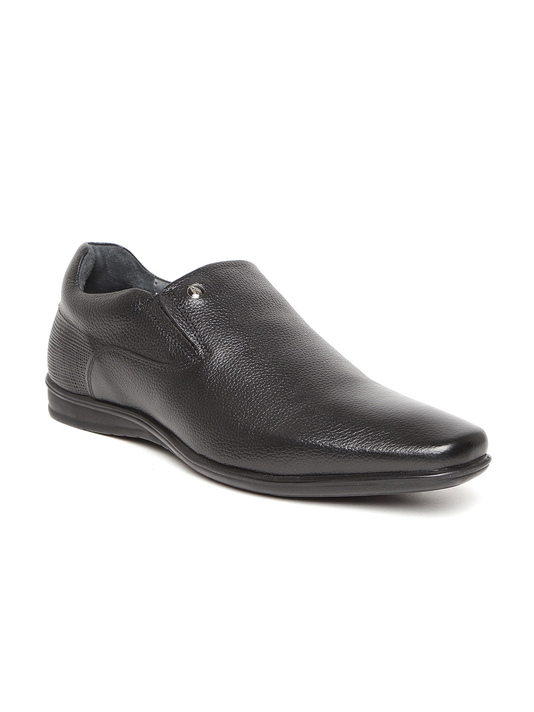 Buy Hush Puppies Men Black Leather Formal Slip Ons Formal Shoes For Men 5802062 Myntra 1529