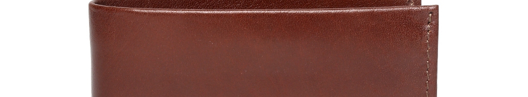 Buy Louis Philippe Men Brown Solid Genuine Leather Two Fold Wallet - Wallets for Men 5816545 ...